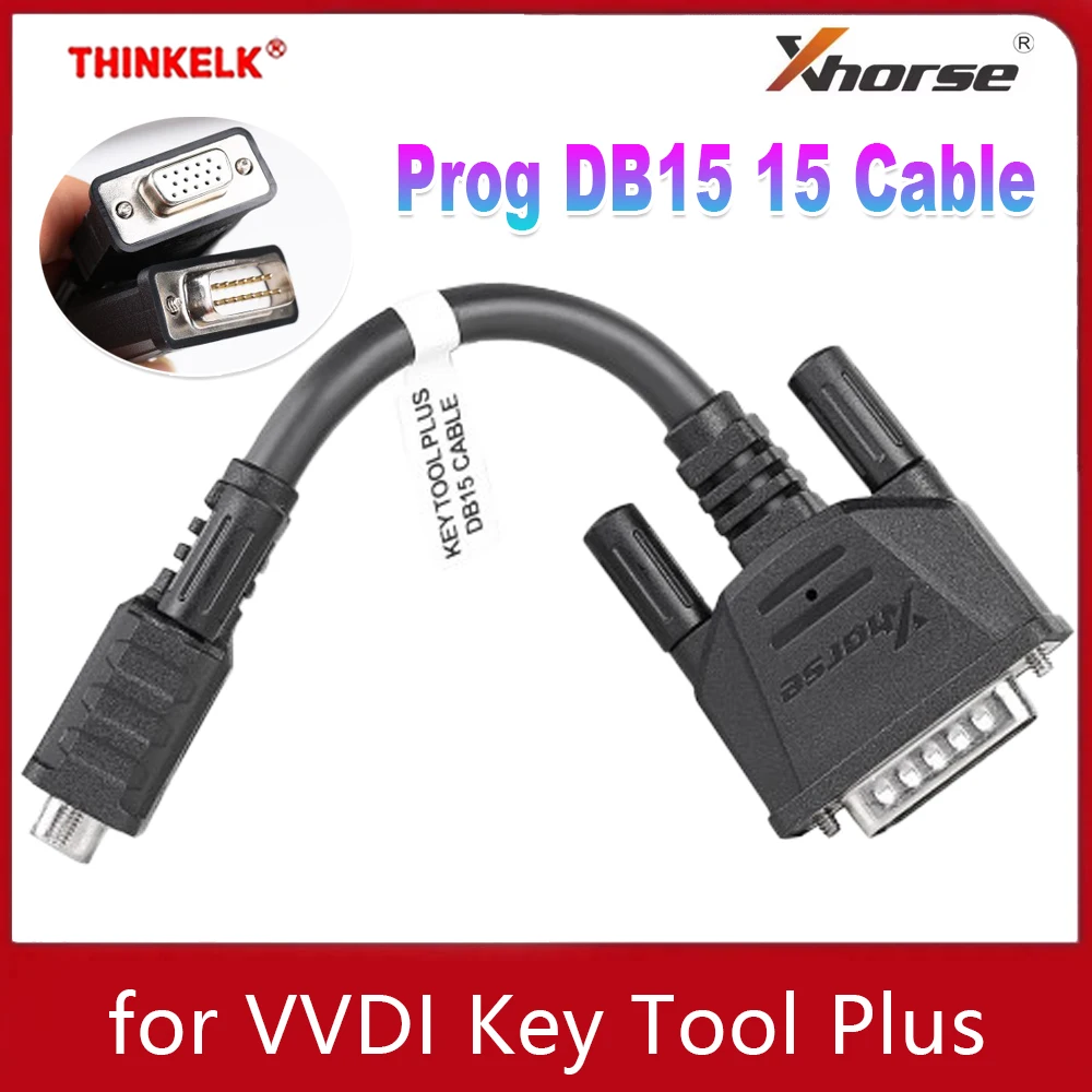 Xhorse VVDI Key Tool Plus XDKP26 Prog DB15 15, кабель хорошего качества
Xhorse VVDI Key Tool Plus XDKP26 Prog DB15 15, кабель хорошего качества