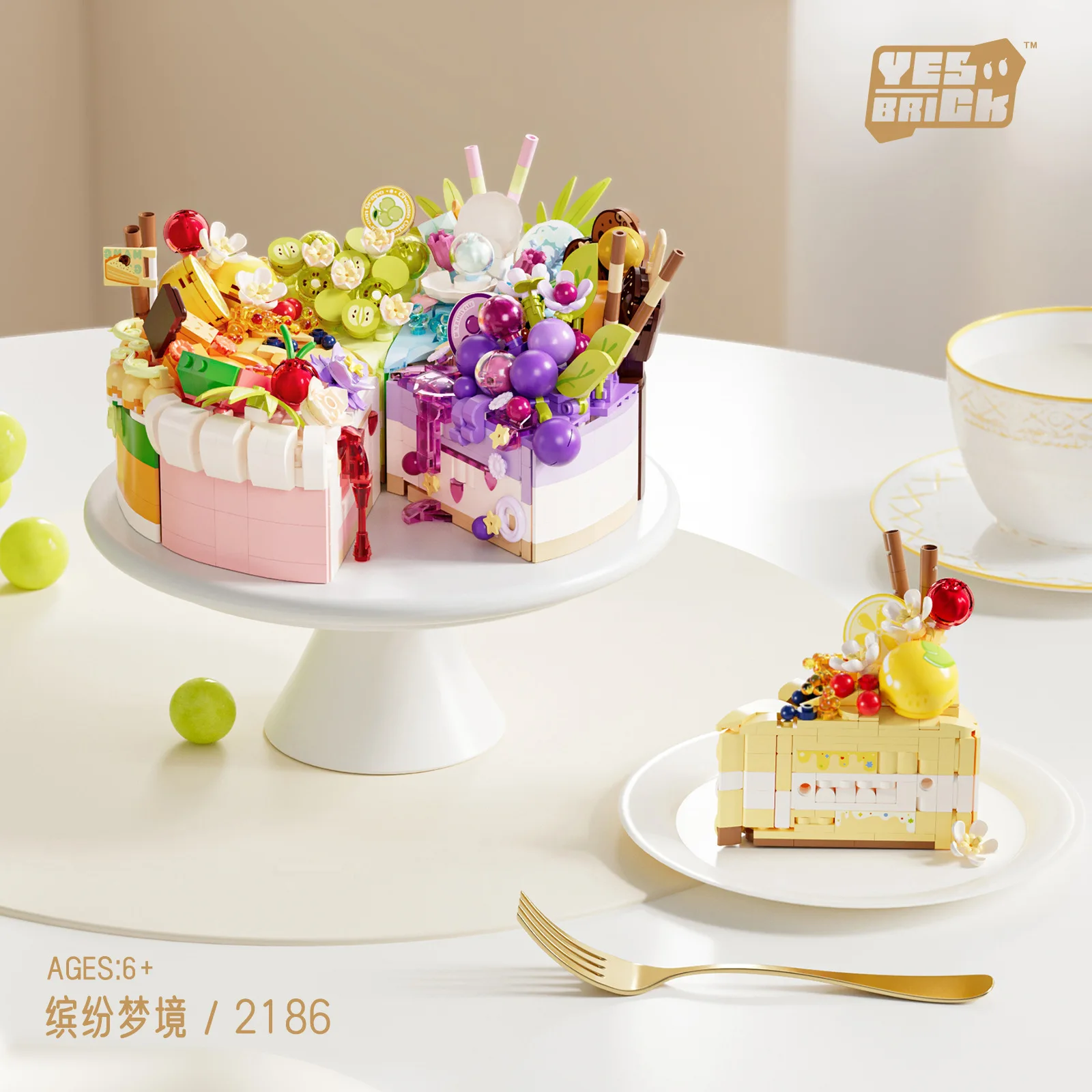 Sweet Cake Model Building Blocks Sets Adults Assembling Trendy Christmas Gifts Birthday Party Supplies Decorations to Girls
Sweet Cake Model Building Blocks Sets Adults Assembling Trendy Christmas Gifts Birthday Party Supplies Decorations to Girls