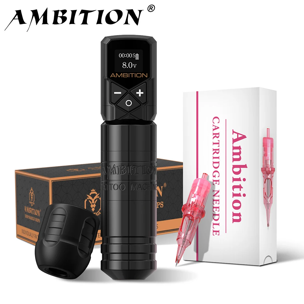 Ambition Torped 32-тактный 4,0-4,5 мм-5,0 мм соответствует 20 шт. картриджей со смешанными иглами, бесщеточный двигатель, роторная ручка для татуировки, машинные ручки
Ambition Torped 32-тактный 4,0-4,5 мм-5,0 мм соответствует 20 шт. картриджей со смешанными иглами, бесщеточный двигатель, роторная ручка для татуировки, машинные ручки