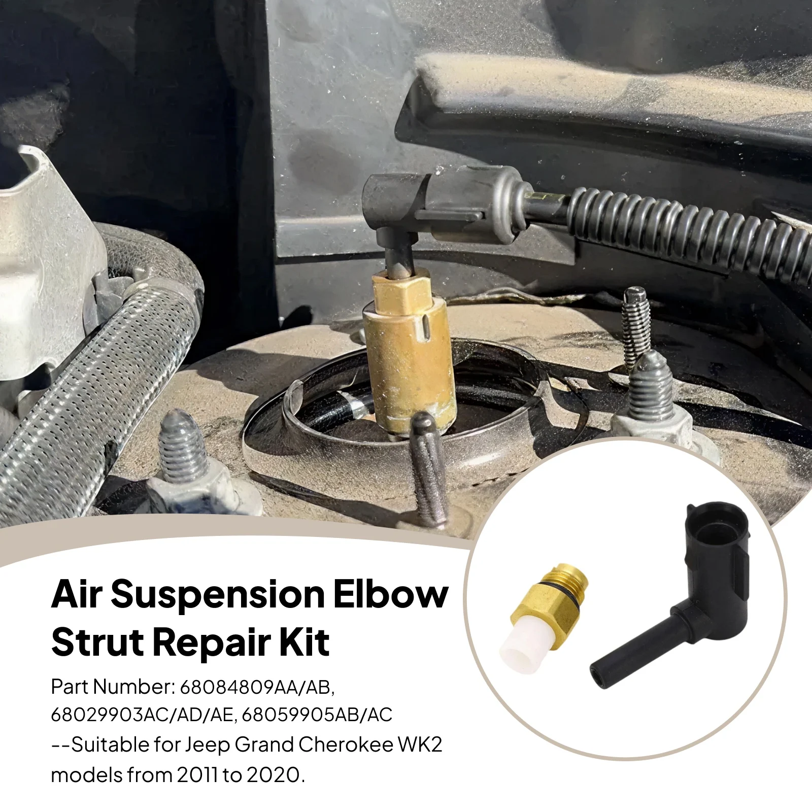 Ремкомплект подвески в локте, 68084809AA 68084809Ab Ремонт автомобиля Простая установка Заменяет автомобильные аксессуары
Ремкомплект подвески в локте, 68084809AA 68084809Ab Ремонт автомобиля Простая установка Заменяет автомобильные аксессуары