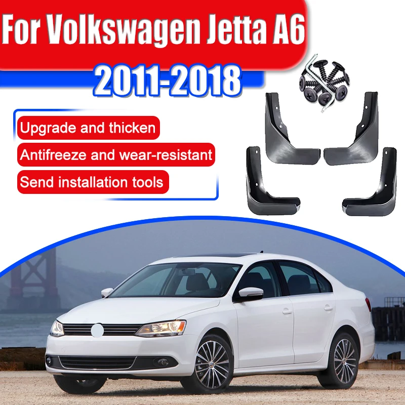 For Volkswagen VW Jetta A6 Typ 5C6 2011~2018 Car Accessories Mudguards Special Guard Splash Front Rear Wheels Anti-splash Guards
For Volkswagen VW Jetta A6 Typ 5C6 2011~2018 Car Accessories Mudguards Special Guard Splash Front Rear Wheels Anti-splash Guards
