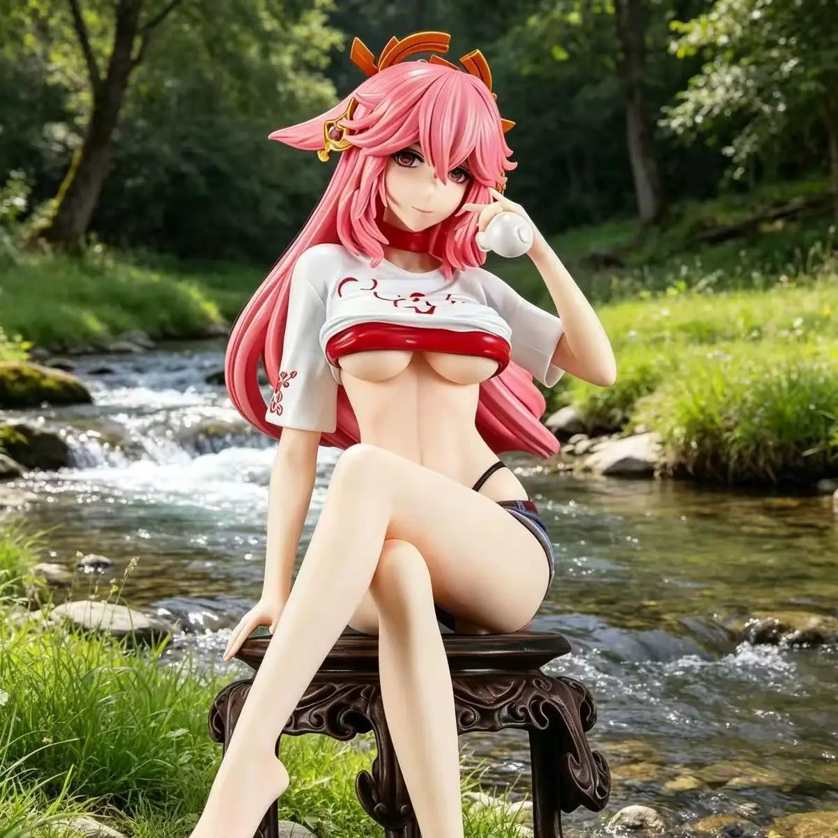 Sitting posture Yae Miko anime game peripheral models, trendy toys, anime figurines, table decorations, and birthday gifts
Sitting posture Yae Miko anime game peripheral models, trendy toys, anime figurines, table decorations, and birthday gifts