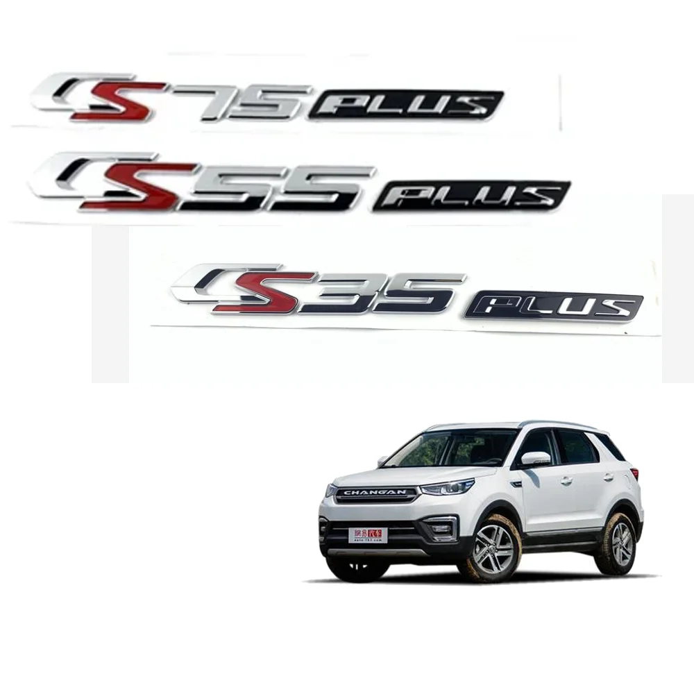for Changan CS75 CS55 CS35 CS85 TGDI PLUS 4WD Emblem Logo Sticker Car Front Bonnet Rear Tailgate Trunk Decal Accessories
for Changan CS75 CS55 CS35 CS85 TGDI PLUS 4WD Emblem Logo Sticker Car Front Bonnet Rear Tailgate Trunk Decal Accessories