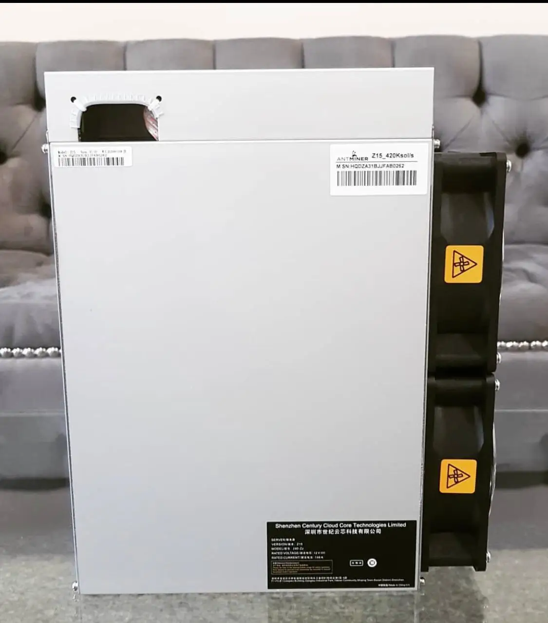 Antminer Z15 Pro Professional Mining Equipment for Long Term Deployment Miner Built with Advanced Thermal Management System
Antminer Z15 Pro Professional Mining Equipment for Long Term Deployment Miner Built with Advanced Thermal Management System