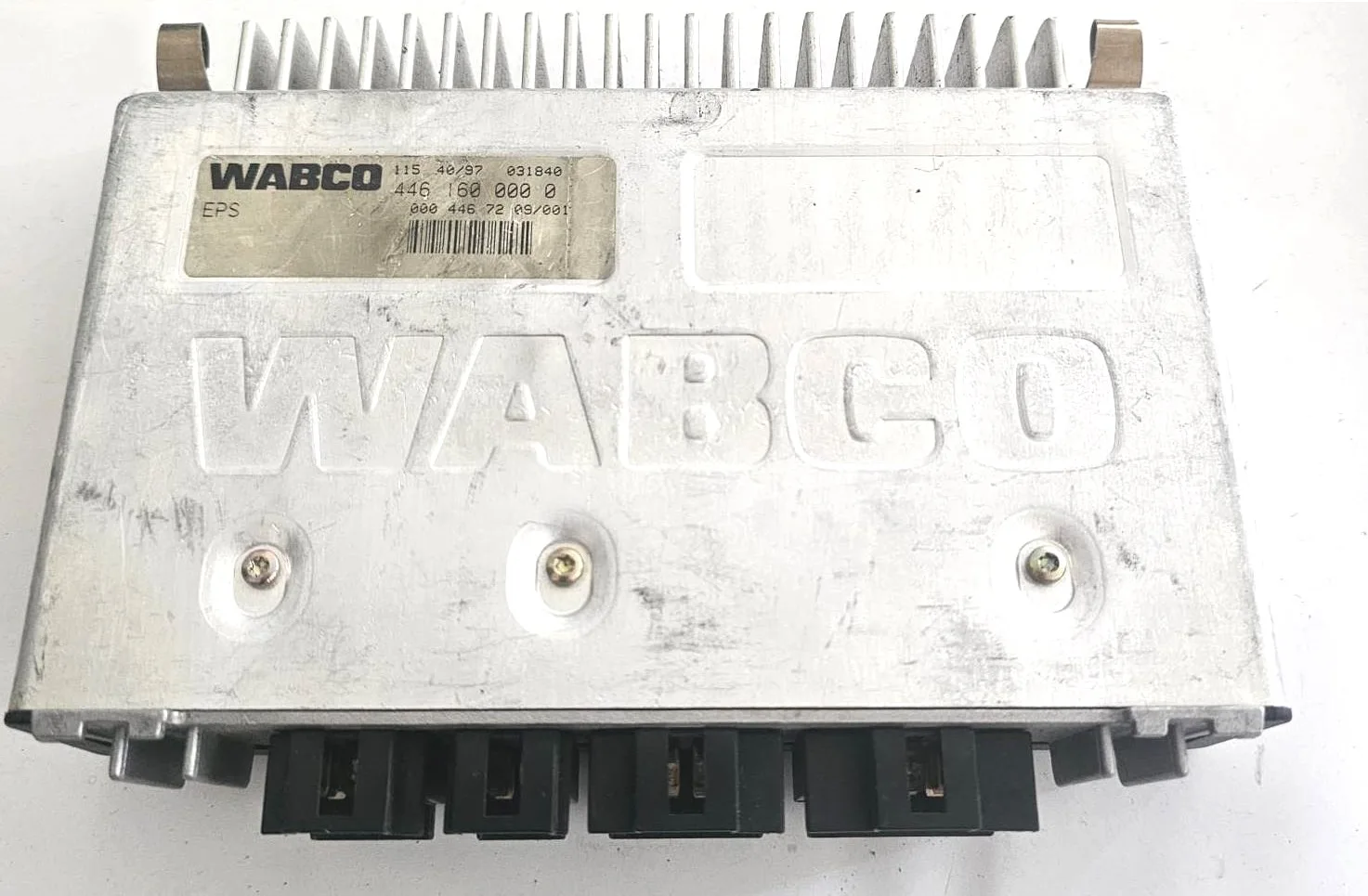 WABCO 446 160 000 0 EPS CONTROL MODULE 031840 000 446 72 09 USED
WABCO 446 160 000 0 EPS CONTROL MODULE 031840 000 446 72 09 USED