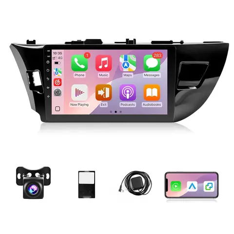 10.1" Car Android Head Unit Media Player GPS Navi BT FM Camera SWC for Corolla Radio Touch Screen Stereo for Toyota Corolla