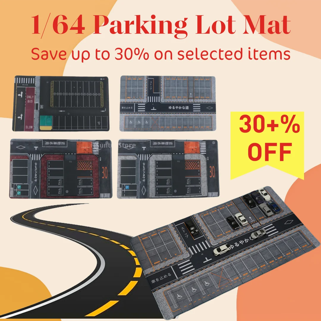 1:64 Model Car Display Parking Lot Mat Miniature Anti Slip Rollable Garage Toy Mouse Pad for Children Vehicle Scene Display Toy
1:64 Model Car Display Parking Lot Mat Miniature Anti Slip Rollable Garage Toy Mouse Pad for Children Vehicle Scene Display Toy
