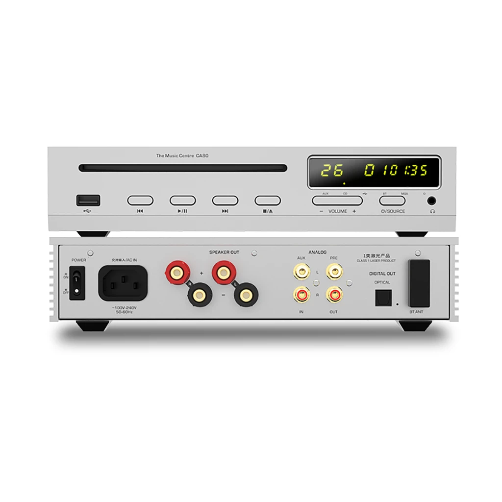 SHANLING CA80 Compact All in one CD Player & Integrated Amplifier HIFI EXQUIS
SHANLING CA80 Compact All in one CD Player & Integrated Amplifier HIFI EXQUIS