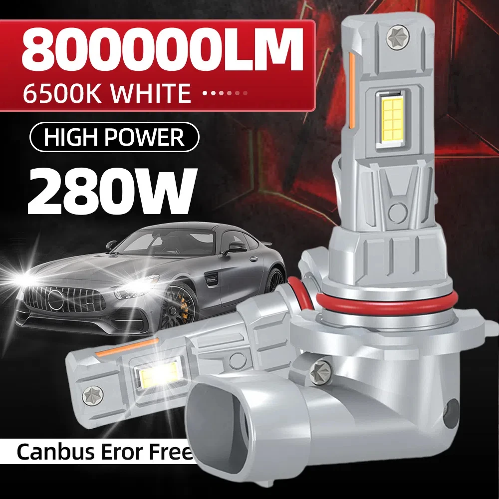 High Quality 9005 Led Headlight Bulbs 280W 3570 CSP Led Canbus Headlamp Head 80000L 6000K 2Pcs Fog Lights 12V Car Lights Lamps
High Quality 9005 Led Headlight Bulbs 280W 3570 CSP Led Canbus Headlamp Head 80000L 6000K 2Pcs Fog Lights 12V Car Lights Lamps