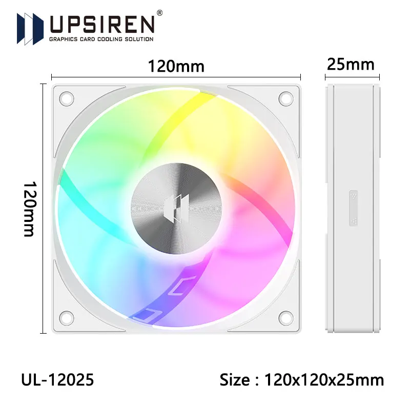 UPSIREN UL-12025 Вентилятор охлаждения корпуса компьютера, большой объем воздуха/гидравлический подшипник, высокопроизводительный охлаждающий вентилятор 120x120x25 мм
UPSIREN UL-12025 Вентилятор охлаждения корпуса компьютера, большой объем воздуха/гидравлический подшипник, высокопроизводительный охлаждающий вентилятор 120x120x25 мм