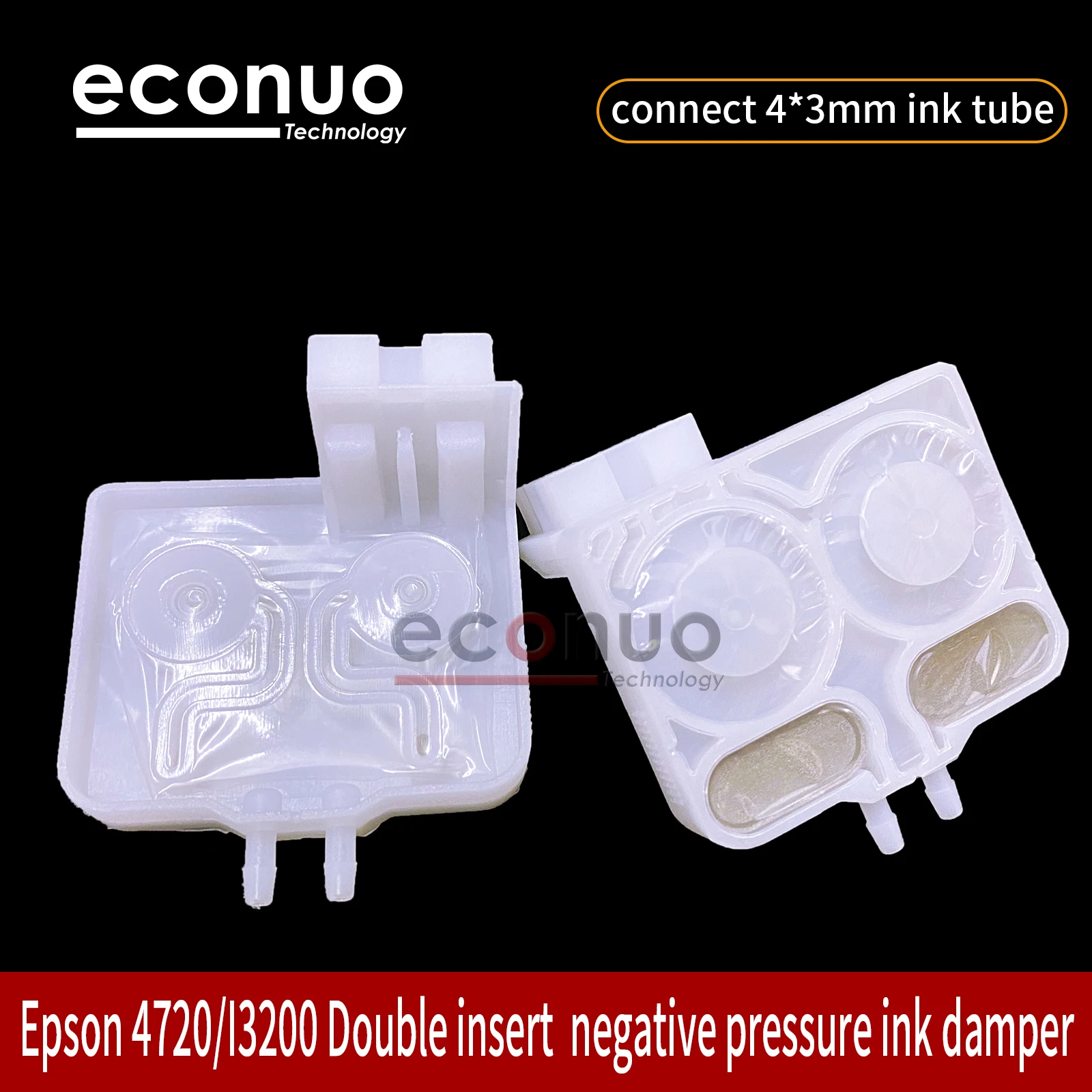 5 PCS Epson 4720/I3200 Double Insert Holes Negative Pressure Damper for Printing Equipment
5 PCS Epson 4720/I3200 Double Insert Holes Negative Pressure Damper for Printing Equipment