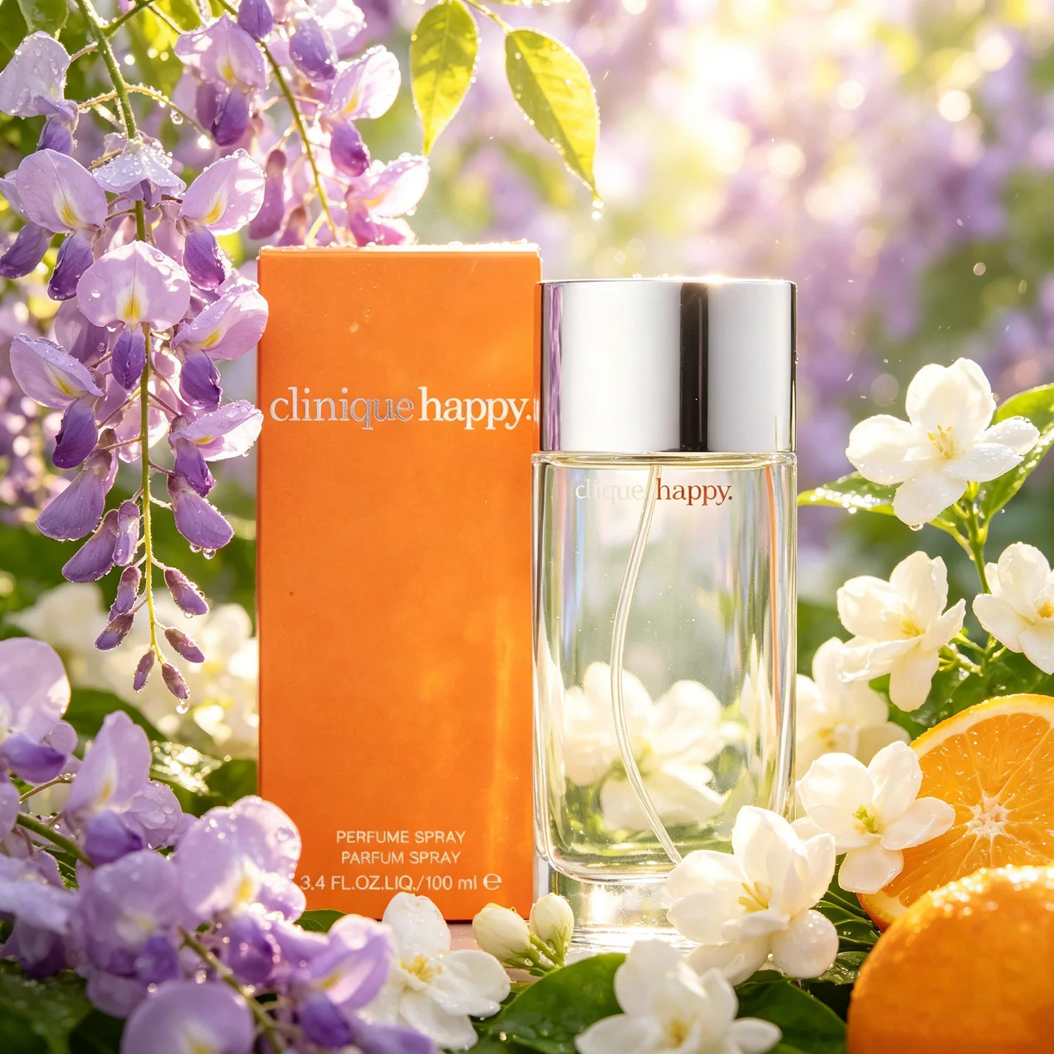 Clinique Happy Eau de Parfum Spray | Notes of Grapefruit, Bergamot, Hawaiian Wedding Flower + Spring Mimosa | Perfumes for Women , 3.4 Oz / 100 ML
Clinique Happy Eau de Parfum Spray | Notes of Grapefruit, Bergamot, Hawaiian Wedding Flower + Spring Mimosa | Perfumes for Women , 3.4 Oz / 100 ML