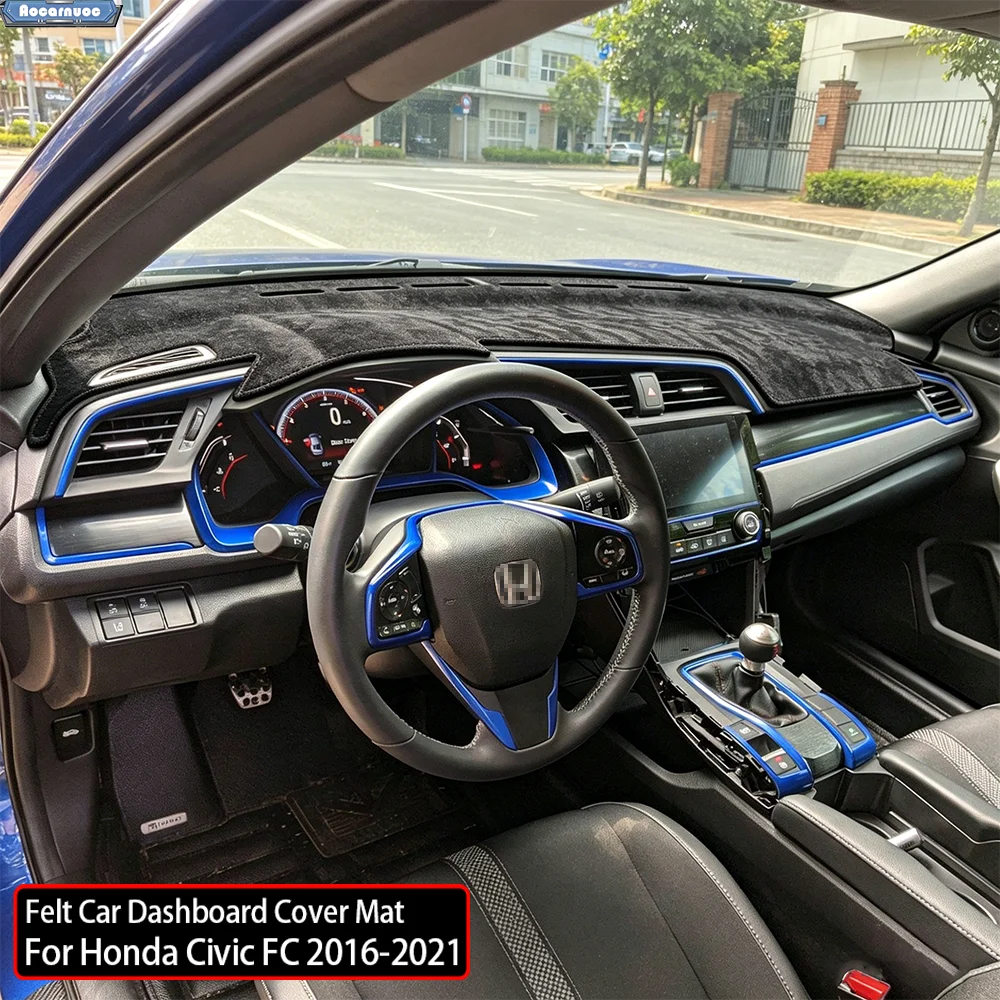 For Honda Civic 2016-2021 Car Dashboard Cover Mat-Odorless Eco Friendly Felt Avoid Light Pad
For Honda Civic 2016-2021 Car Dashboard Cover Mat-Odorless Eco Friendly Felt Avoid Light Pad