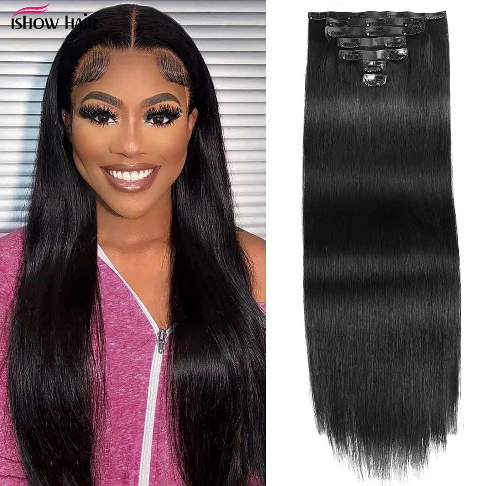 Ishow прямые заколки для наращивания волос 14-24 дюймов настоящие человеческие волосы 140 г/компл. толстые человеческие волосы Remy для наращивания волос для женщин
Ishow прямые заколки для наращивания волос 14-24 дюймов настоящие человеческие волосы 140 г/компл. толстые человеческие волосы Remy для наращивания волос для женщин