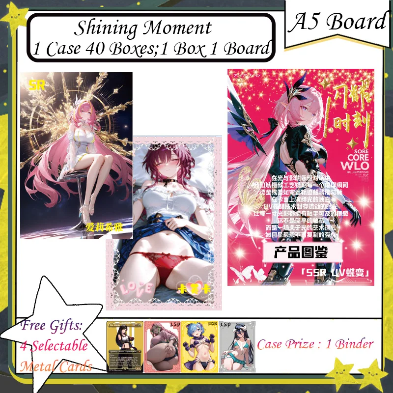 Доска Shining Moment A5 New Goddess Story Card Аниме Goddess Albedo Nezuko Rem Купальник Бикини Waifu Booster Box Habbies Gifts
Доска Shining Moment A5 New Goddess Story Card Аниме Goddess Albedo Nezuko Rem Купальник Бикини Waifu Booster Box Habbies Gifts