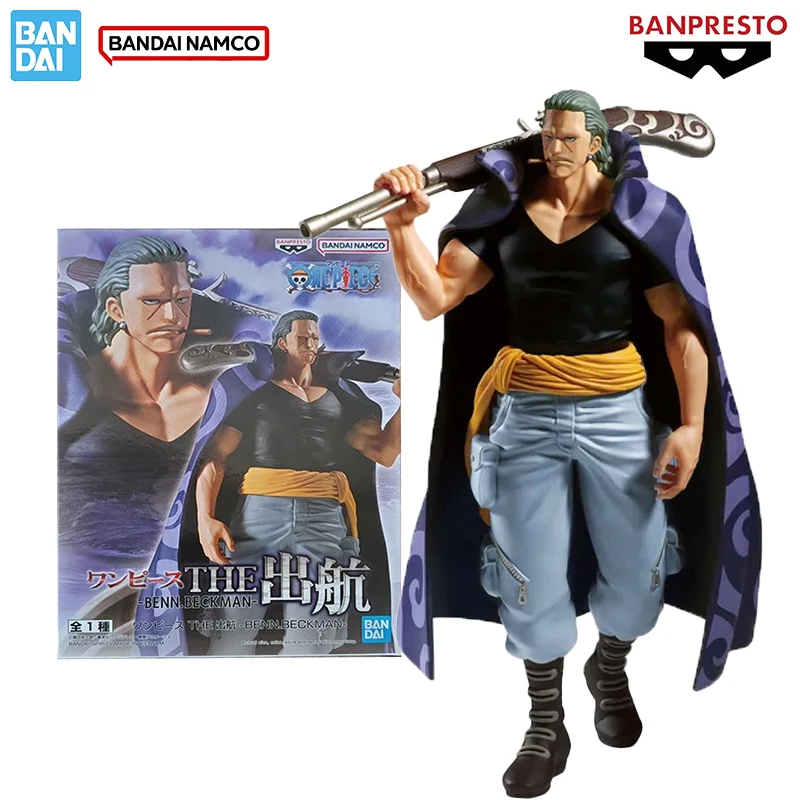 Bandai Genuine Original One Piece BANPRESTO Ben Bekkuman Anime Figure PVC 17CM Collectible Model Dolls Statuette Ornament Gifts
Bandai Genuine Original One Piece BANPRESTO Ben Bekkuman Anime Figure PVC 17CM Collectible Model Dolls Statuette Ornament Gifts