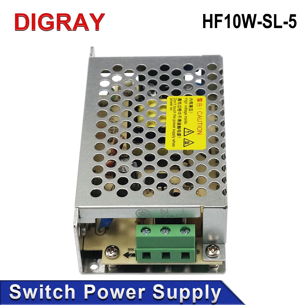 DIGRAY HF10W-SL-5 Hengfu импульсный источник питания 5В 5.0A для CO2 волоконно-лазерной маркировочной машины JCZ блок питания с картой управления.
DIGRAY HF10W-SL-5 Hengfu импульсный источник питания 5В 5.0A для CO2 волоконно-лазерной маркировочной машины JCZ блок питания с картой управления.