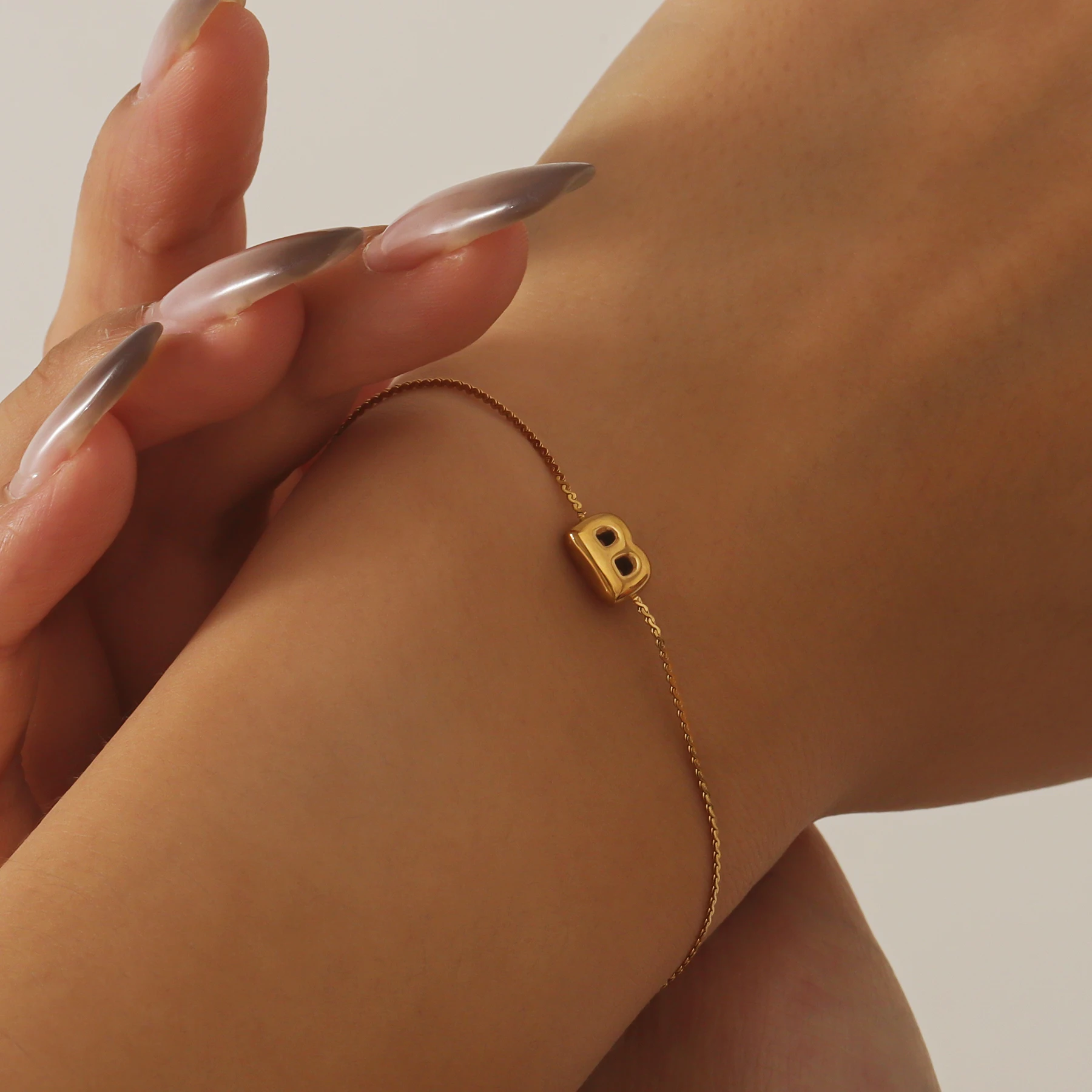 3D Bubble Initial Letter Bracelet Trend Balloon Bracelets Custom Bubble Fonts Bracelet Adjustable Name Bracelet Gift For Women
3D Bubble Initial Letter Bracelet Trend Balloon Bracelets Custom Bubble Fonts Bracelet Adjustable Name Bracelet Gift For Women