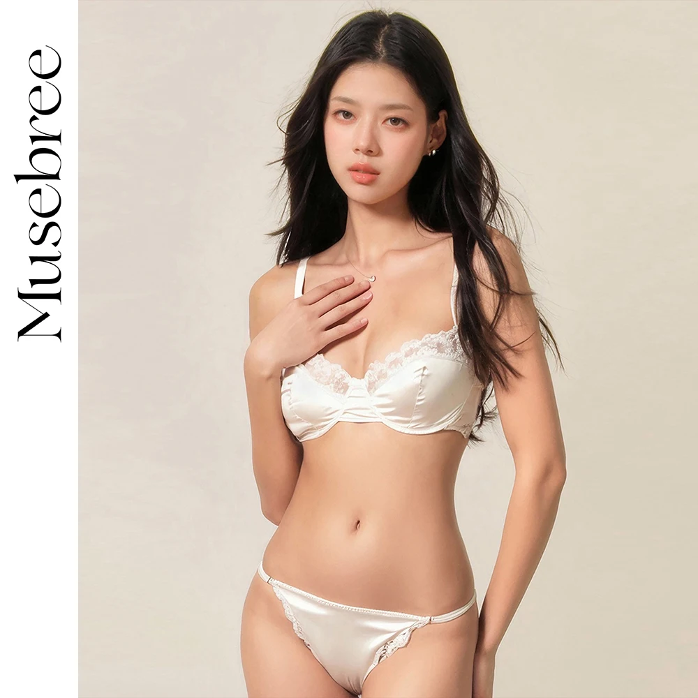 Musebree Women's French Style Lace Sexy Bras Set Ladies Girls Push Up Bra Breathable Comfortable Women Bra And Panties Sets
Musebree Women's French Style Lace Sexy Bras Set Ladies Girls Push Up Bra Breathable Comfortable Women Bra And Panties Sets