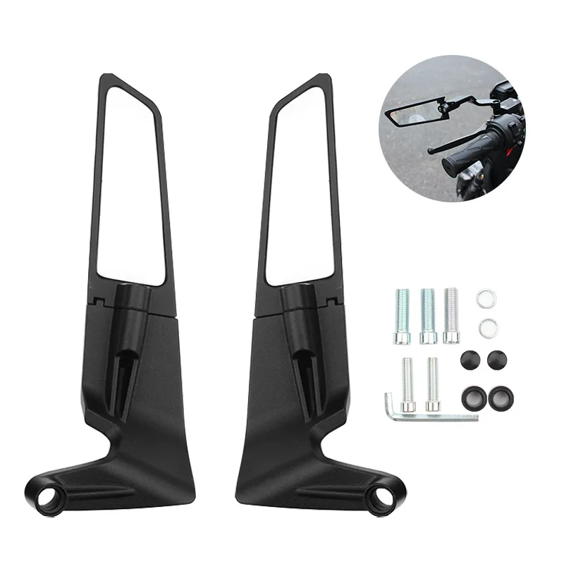 For Kawasaki Yamaha Honda KTM Universal Motorcycle Mirror Wind Wing side Rearview Reversing mirror
For Kawasaki Yamaha Honda KTM Universal Motorcycle Mirror Wind Wing side Rearview Reversing mirror
