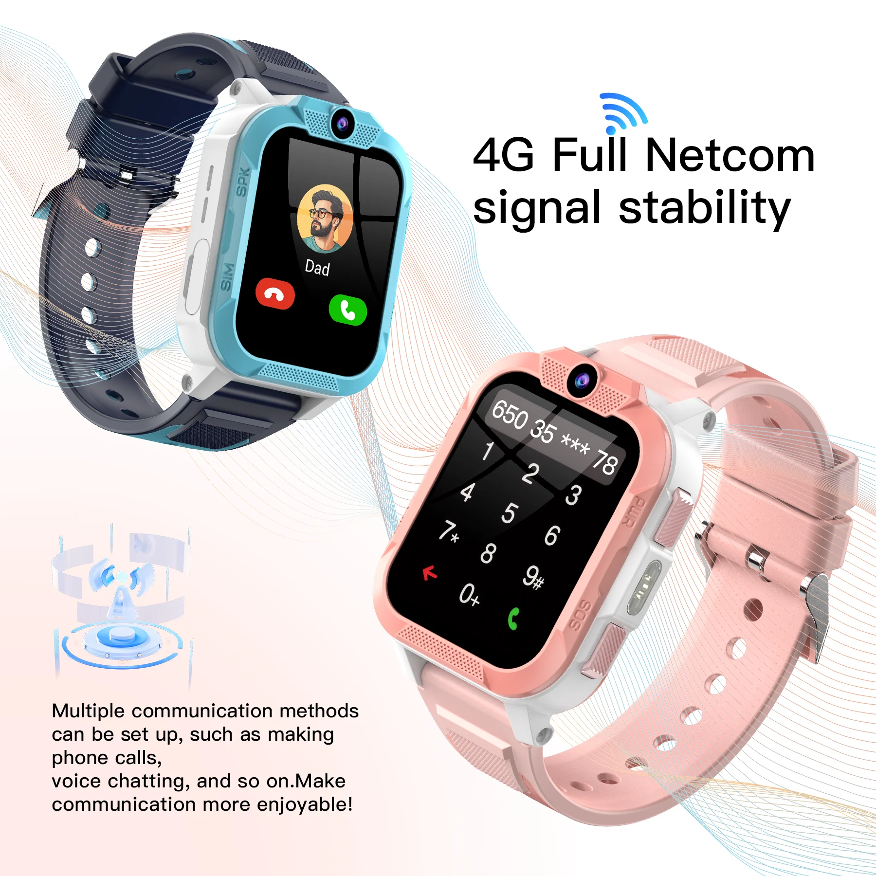 Blackview Z40 Pro Kids Smart Watch LBS+WiFi+GPS Triple AI Positioning Large 850mAh Battery 4G Video Call Phone Watch Smartwatch Blackview Z40 Pro Kids Smart Watch LBS+WiFi+GPS Triple AI Positioning Large 850mAh Battery 4G Video Call Phone Watch Smartwatch