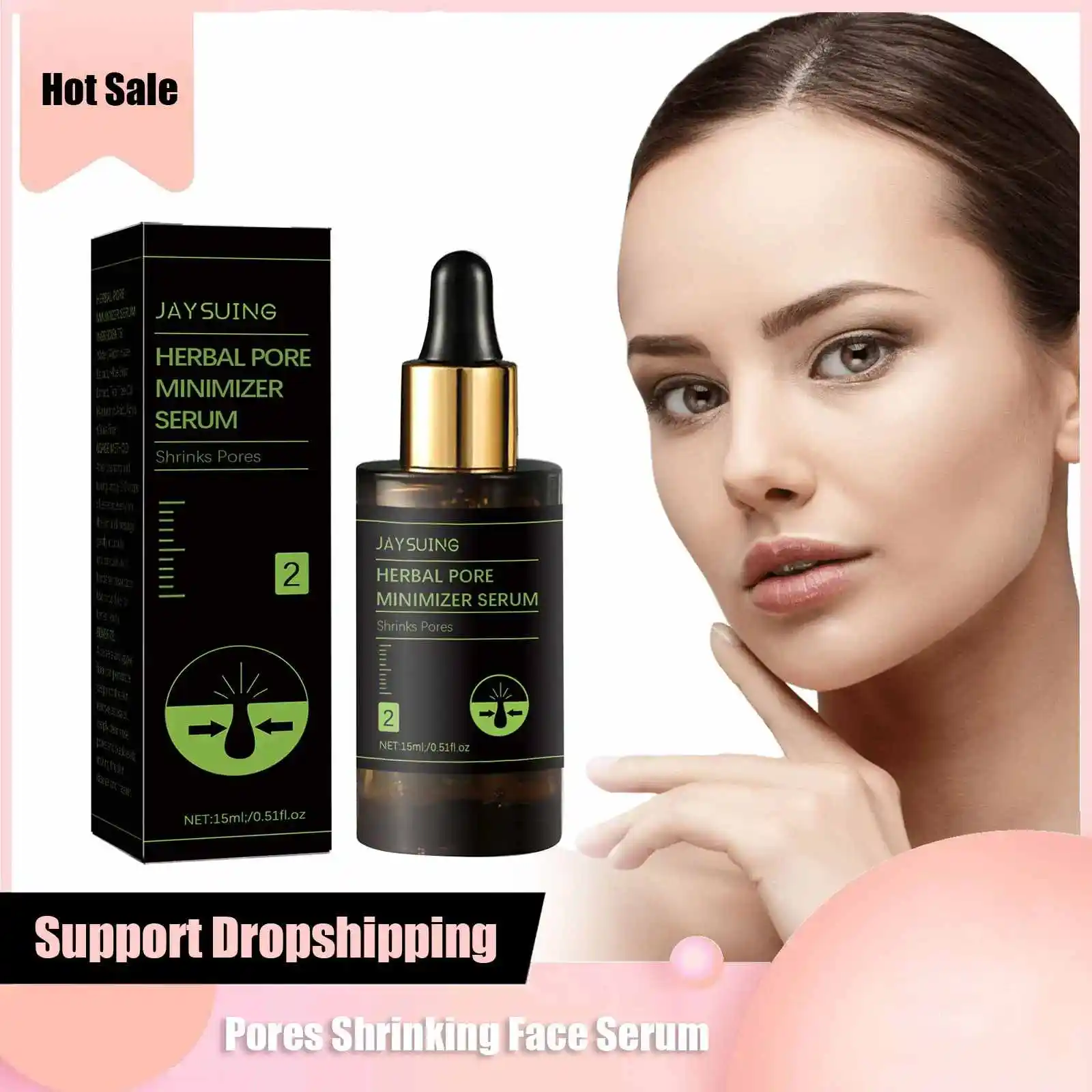 Pore Shrinking Serum Removal Dark S-pot Acn-e Marks Blackhead Oil Control Improve Dull Skin Moisturizing Ordinary Facial Essence
Pore Shrinking Serum Removal Dark S-pot Acn-e Marks Blackhead Oil Control Improve Dull Skin Moisturizing Ordinary Facial Essence