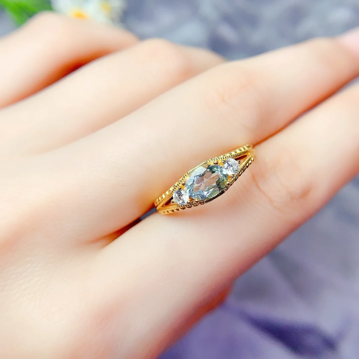 KJJEAXCMY Boutique Jewelry Girls' Natural Sea Blue Gem Ring 925 Pure Silver Plated Gold Christmas Gift for Girlfriend Wedding
KJJEAXCMY Boutique Jewelry Girls' Natural Sea Blue Gem Ring 925 Pure Silver Plated Gold Christmas Gift for Girlfriend Wedding