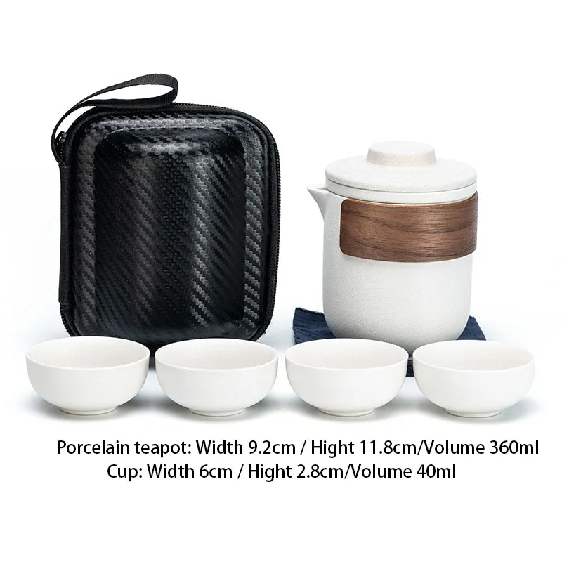 Ceramic teapot porcelain travel tea maker portable tea set or tea cup sets for outdoor events and party 1 teapot 4 cups
Ceramic teapot porcelain travel tea maker portable tea set or tea cup sets for outdoor events and party 1 teapot 4 cups