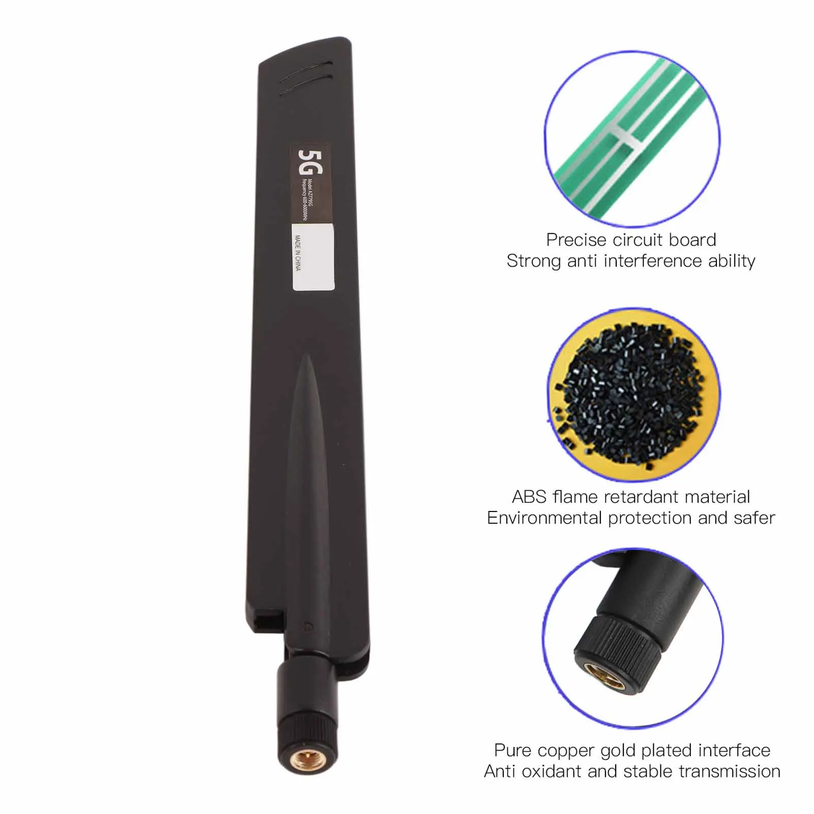 2Pcs 18dbi High Gain 5G Antenna SMA Omni Directional Full Band Antenna for Routers Wireless Monitoring
2Pcs 18dbi High Gain 5G Antenna SMA Omni Directional Full Band Antenna for Routers Wireless Monitoring