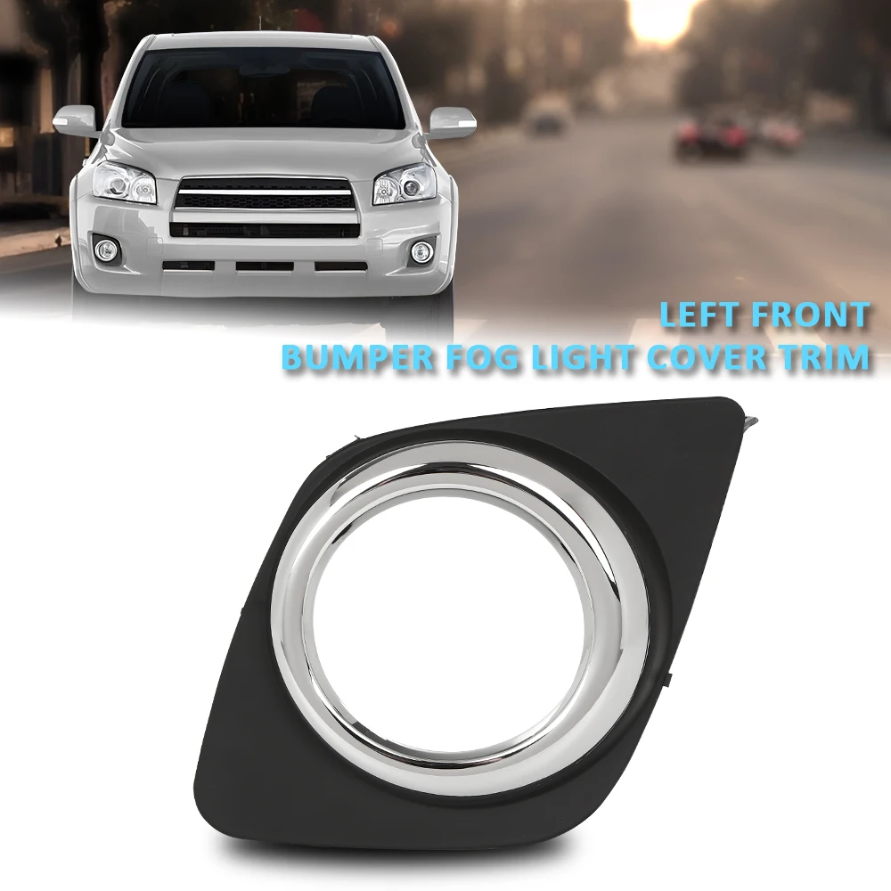 Левый передний бампер, противотуманная фара, накладка, подходит для Toyota Rav4 2009 2010 2011 2012 2013 52128-0R040, 52128-0R010, АБС-пластик, черный
Левый передний бампер, противотуманная фара, накладка, подходит для Toyota Rav4 2009 2010 2011 2012 2013 52128-0R040, 52128-0R010, АБС-пластик, черный