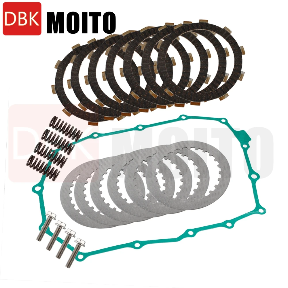For Honda Shadow VLX 600 VT600C VT 600CD 1988-1998 Complete Clutch Kit Heavy Duty Springs and Clutch Cover Gasket Compatible
For Honda Shadow VLX 600 VT600C VT 600CD 1988-1998 Complete Clutch Kit Heavy Duty Springs and Clutch Cover Gasket Compatible