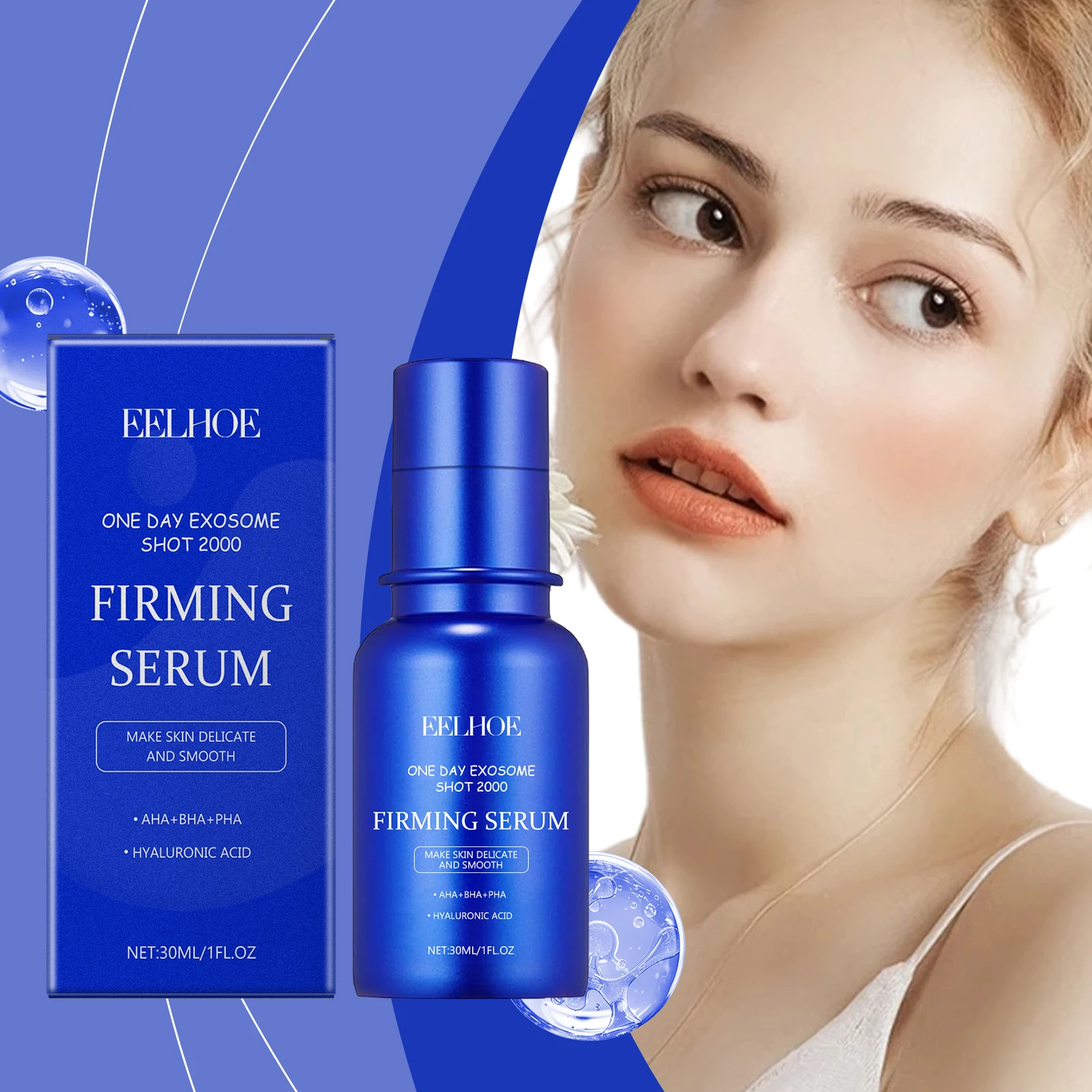Eelhoe 30ml Firming Facial Serum Lotion Shrink Pores Lifting Face Oil Control Hydrating Moisturizer Rejuvenate Smooth Face Serum
Eelhoe 30ml Firming Facial Serum Lotion Shrink Pores Lifting Face Oil Control Hydrating Moisturizer Rejuvenate Smooth Face Serum