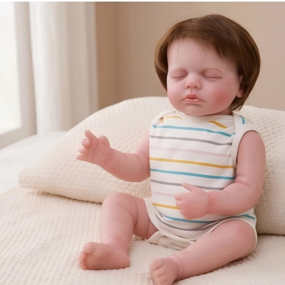 20inch Realistic Reborn Baby Doll Boy Soft Vinyl, Newborn Baby Doll Handmade Detailed Features For Boys Girls And Collectors,Birthdays, Christmas.
20inch Realistic Reborn Baby Doll Boy Soft Vinyl, Newborn Baby Doll Handmade Detailed Features For Boys Girls And Collectors,Birthdays, Christmas.