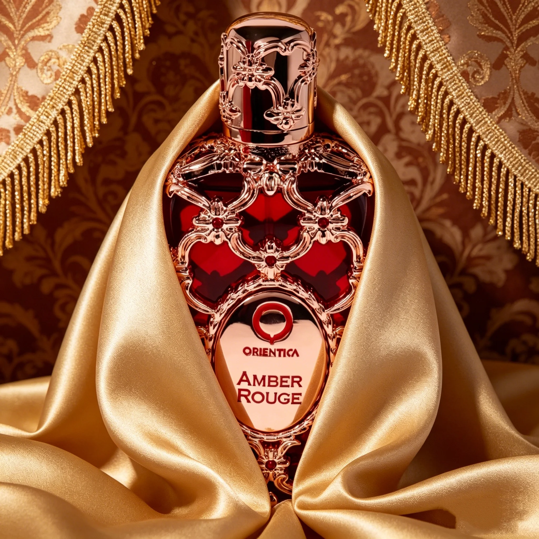 Orientica Amber Rouge EDP Spray | Classic Woody Amber Saffron Praline Daily Fragrance
Orientica Amber Rouge EDP Spray | Classic Woody Amber Saffron Praline Daily Fragrance