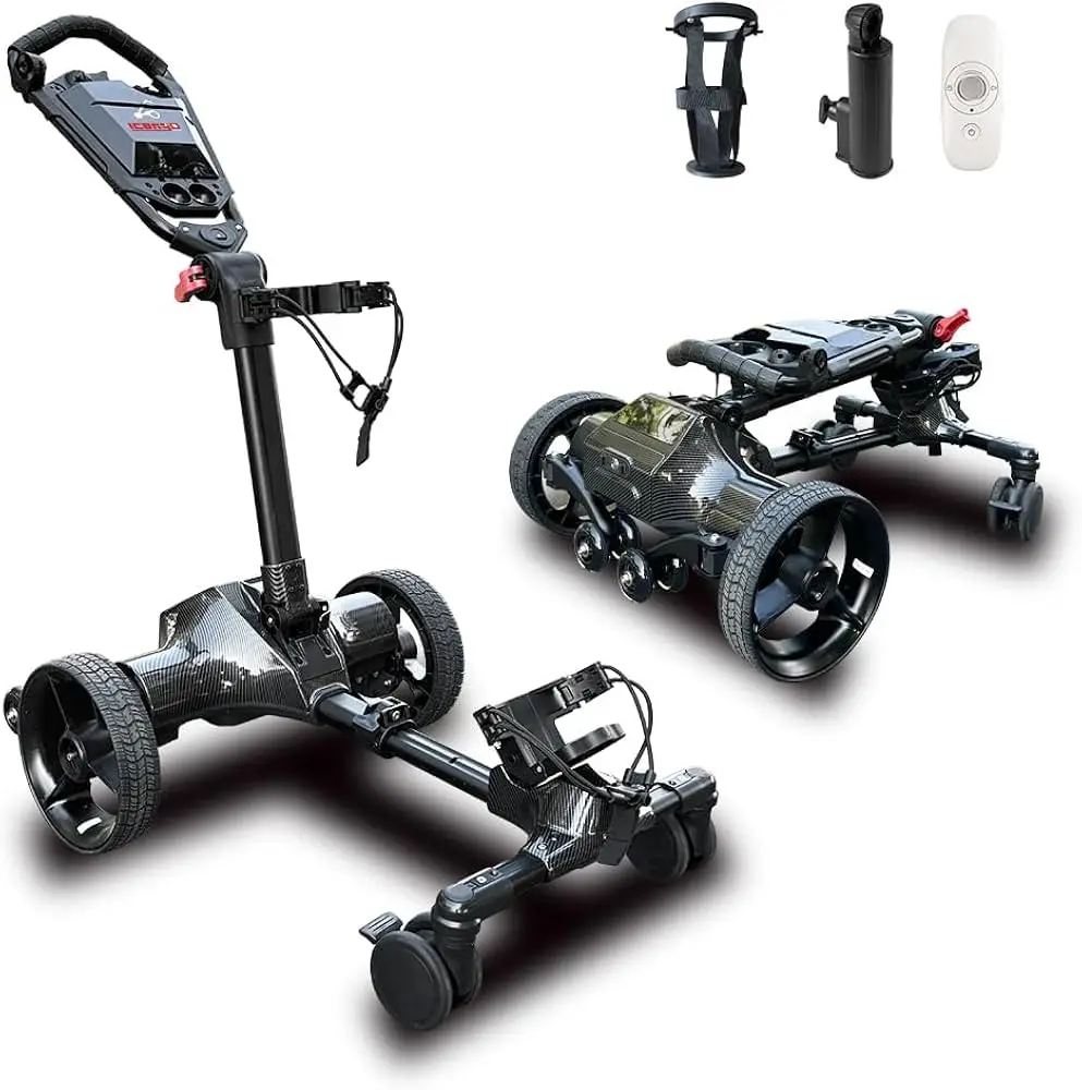 G3 Electric Golf cart,Electric Golf Caddy , Anti-Tipping,54 Holes Battery, Remote/APP/Manual Control
G3 Electric Golf cart,Electric Golf Caddy , Anti-Tipping,54 Holes Battery, Remote/APP/Manual Control