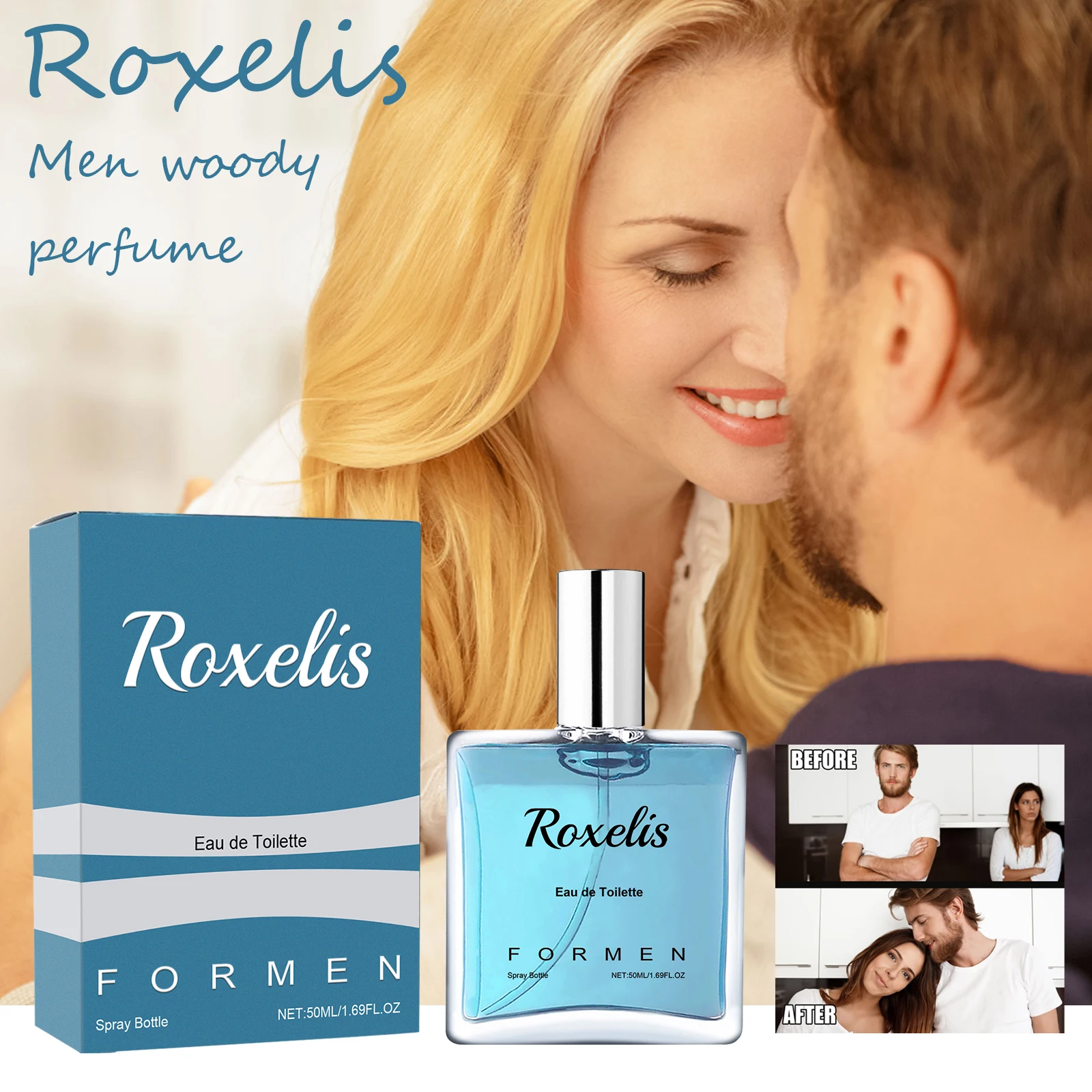 Roxelis 50ml Gentlemen Perfume Eau De Toilette Lasting Woody Fragrance Remove Bad Odor for Dating Bussiness Gift Men Body Spray
Roxelis 50ml Gentlemen Perfume Eau De Toilette Lasting Woody Fragrance Remove Bad Odor for Dating Bussiness Gift Men Body Spray