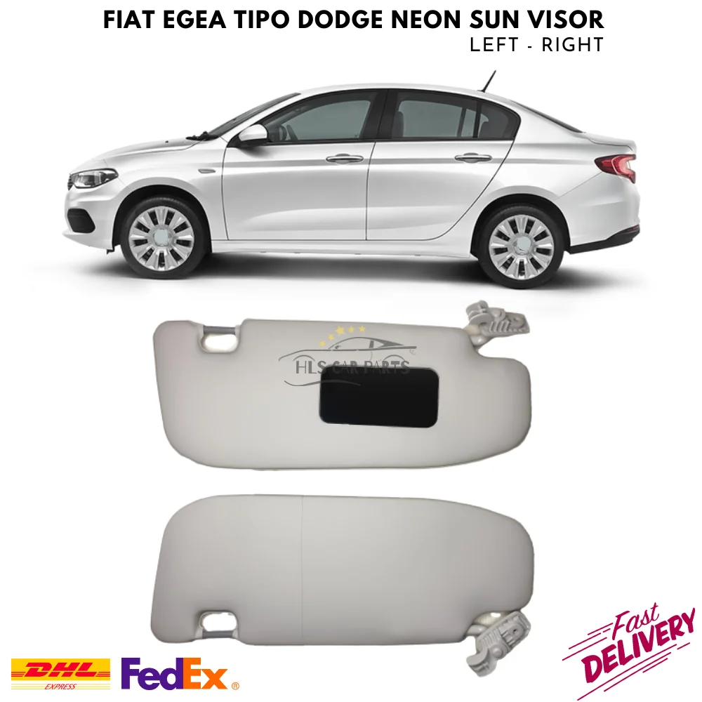 For Fiat Egea Tipo Dodge Neon Interior Sun Visor Protection Left Right 2 Pcs Car Accessories Replacement Parts Fast Delivery
For Fiat Egea Tipo Dodge Neon Interior Sun Visor Protection Left Right 2 Pcs Car Accessories Replacement Parts Fast Delivery
