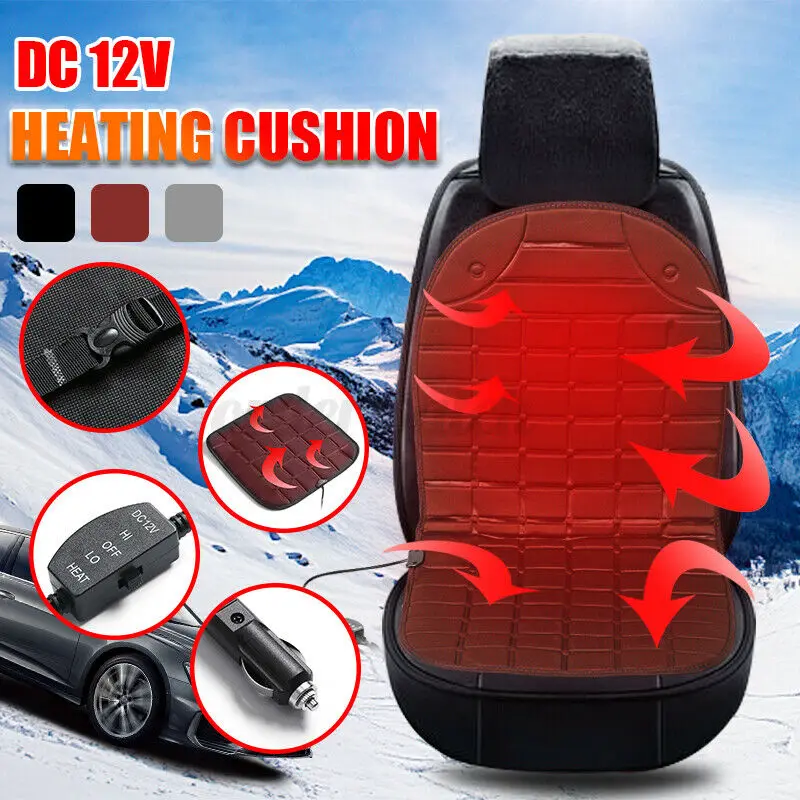 12V Heated Car Seat Cushion Cloth Car Seat Heater Winter Warmer Seat Heating Car Accessories Heating Pads Set Universal
12V Heated Car Seat Cushion Cloth Car Seat Heater Winter Warmer Seat Heating Car Accessories Heating Pads Set Universal