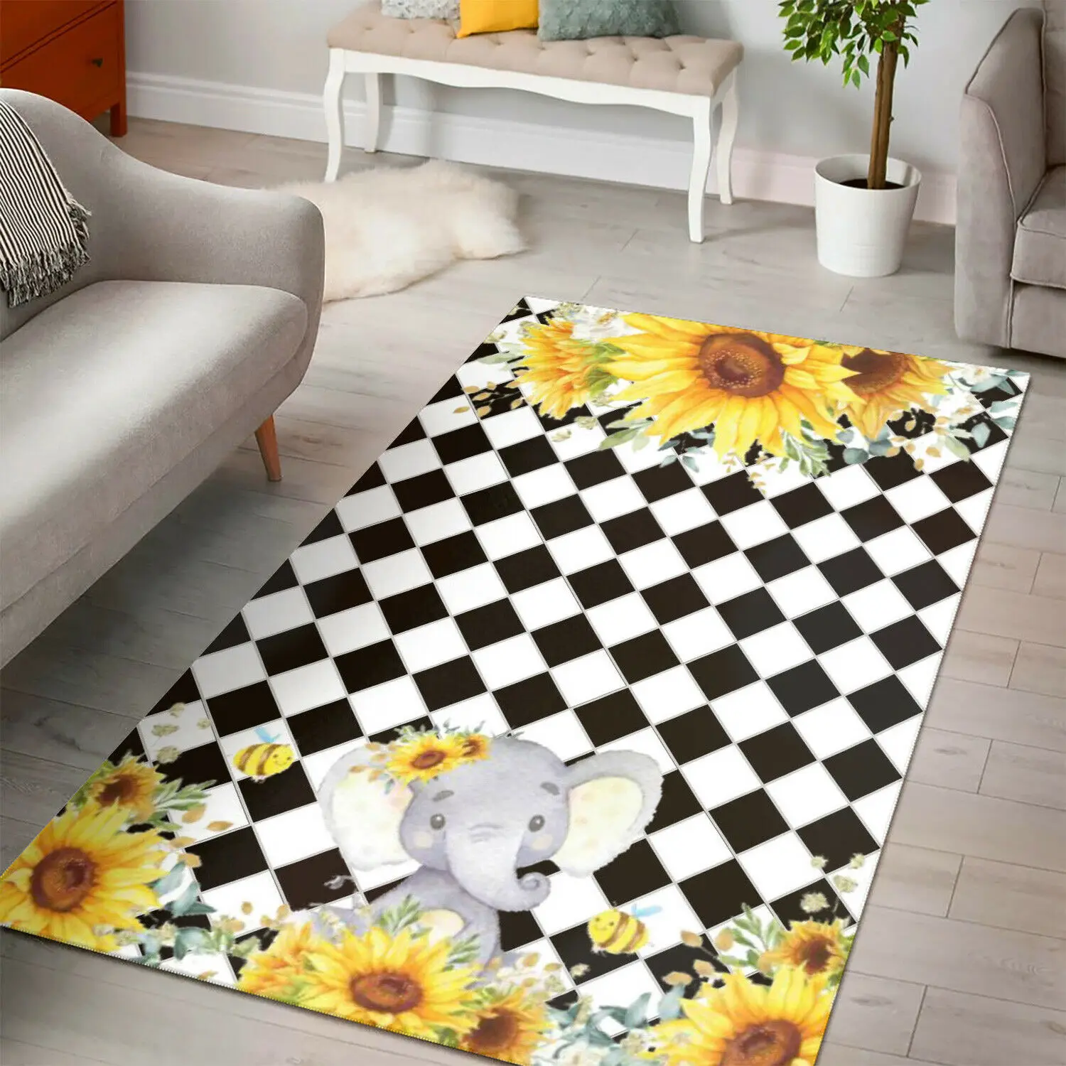 Living Room Bedroom Carpet Crawling Mat Nordic Modern Elephant Printing Sofa Cushion Safety Non-slip Home Decoration Products
Living Room Bedroom Carpet Crawling Mat Nordic Modern Elephant Printing Sofa Cushion Safety Non-slip Home Decoration Products