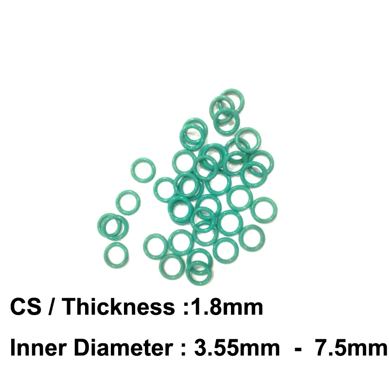 Резиновое кольцо CS1.8mm x ID 3,55/3,75/4/4.5/4.87/5/5.15/5.3/5.6/6/6.3/6.7/6.9/7.1/7. Уплотнительное кольцо FKM 5 фторрезиновая прокладка
Резиновое кольцо CS1.8mm x ID 3,55/3,75/4/4.5/4.87/5/5.15/5.3/5.6/6/6.3/6.7/6.9/7.1/7. Уплотнительное кольцо FKM 5 фторрезиновая прокладка