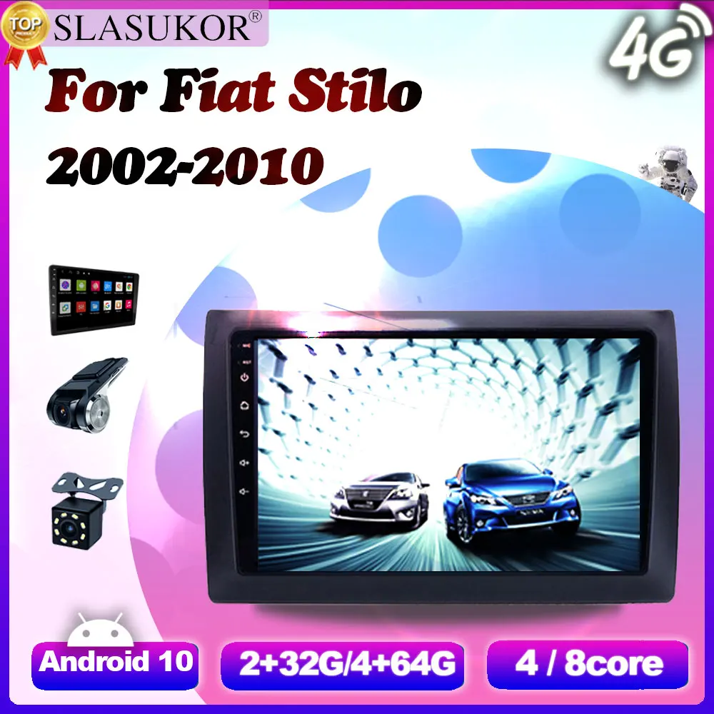 6G+128G Android 10 For Fiat Stilo 2002 2003 2004 2005-2010 Car Autoradio Multimedia Stereo Video GPS Navigation 8core NO 2 Din
6G+128G Android 10 For Fiat Stilo 2002 2003 2004 2005-2010 Car Autoradio Multimedia Stereo Video GPS Navigation 8core NO 2 Din