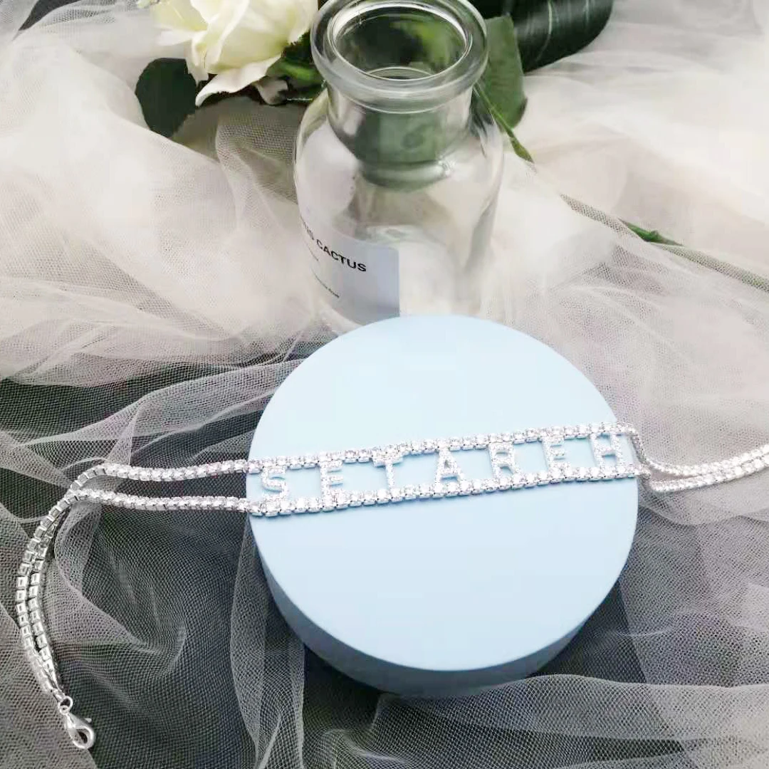 Custom Name Necklace Chokers Necklaces for Women Custom Choker Necklace Zircon Chokers Personalized Necklaces Gifts
Custom Name Necklace Chokers Necklaces for Women Custom Choker Necklace Zircon Chokers Personalized Necklaces Gifts