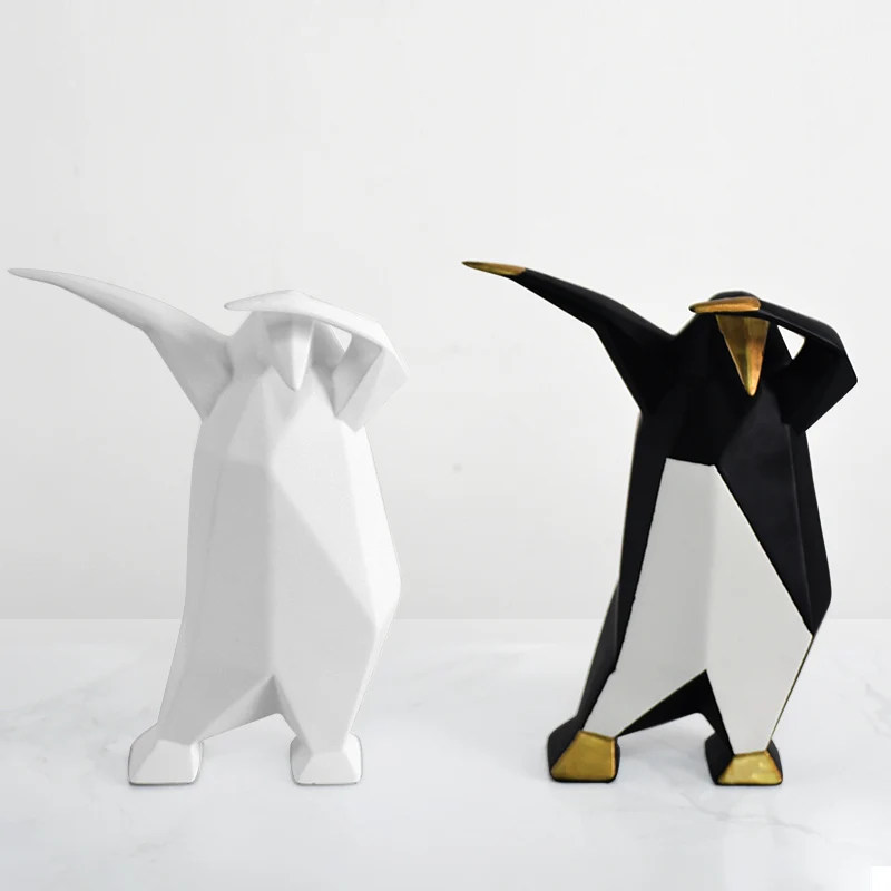 Nordic Modern Creative Abstract Resin Penguin Ornaments Home Living Room Decoration Accessories Figurines For Interior Sculpture
Nordic Modern Creative Abstract Resin Penguin Ornaments Home Living Room Decoration Accessories Figurines For Interior Sculpture