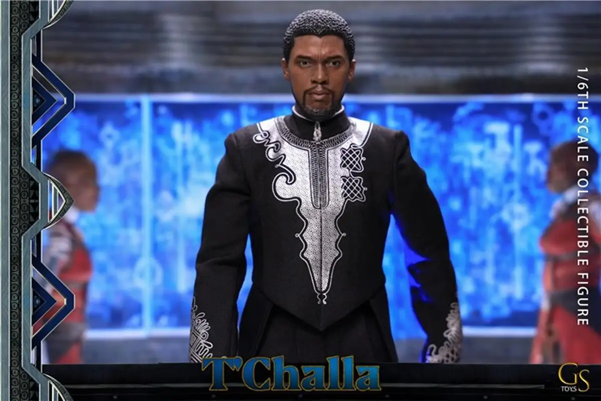 1/6 GSTOYS Wakanda Chadwick Boseman King мужской костюм коллекционные экшн-фигурки куклы игрушки
1/6 GSTOYS Wakanda Chadwick Boseman King мужской костюм коллекционные экшн-фигурки куклы игрушки