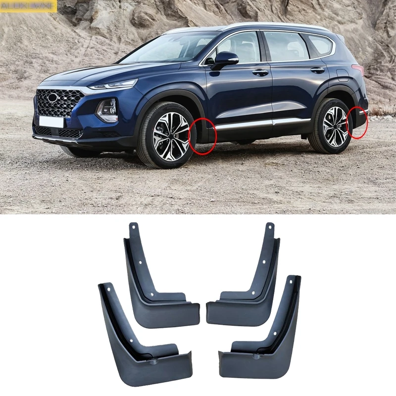 Автомобильные аксессуары для Hyundai Santa Fe IX45 2019 2020 2022 брызговики Защитный чехол для крыла комплект
Автомобильные аксессуары для Hyundai Santa Fe IX45 2019 2020 2022 брызговики Защитный чехол для крыла комплект