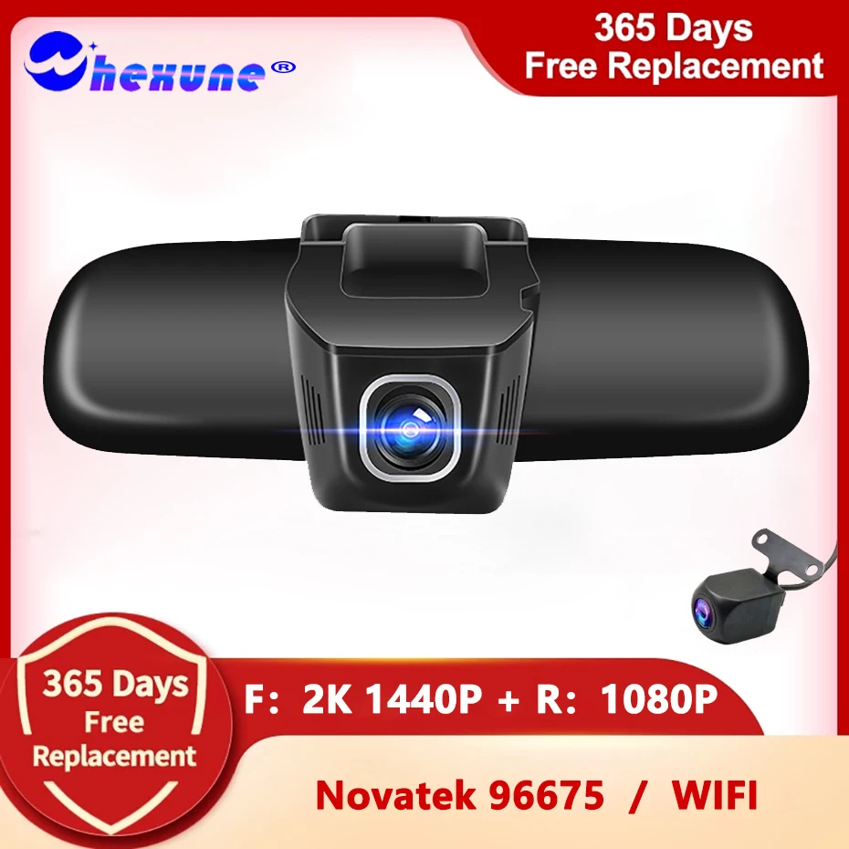 Novatek 96675 Video Recorder Hidden Car DVR 2K 1440P WIFI Dash Cam Front and Rear Surveillance Camera Dual Lens APP Auto Videcam
Novatek 96675 Video Recorder Hidden Car DVR 2K 1440P WIFI Dash Cam Front and Rear Surveillance Camera Dual Lens APP Auto Videcam