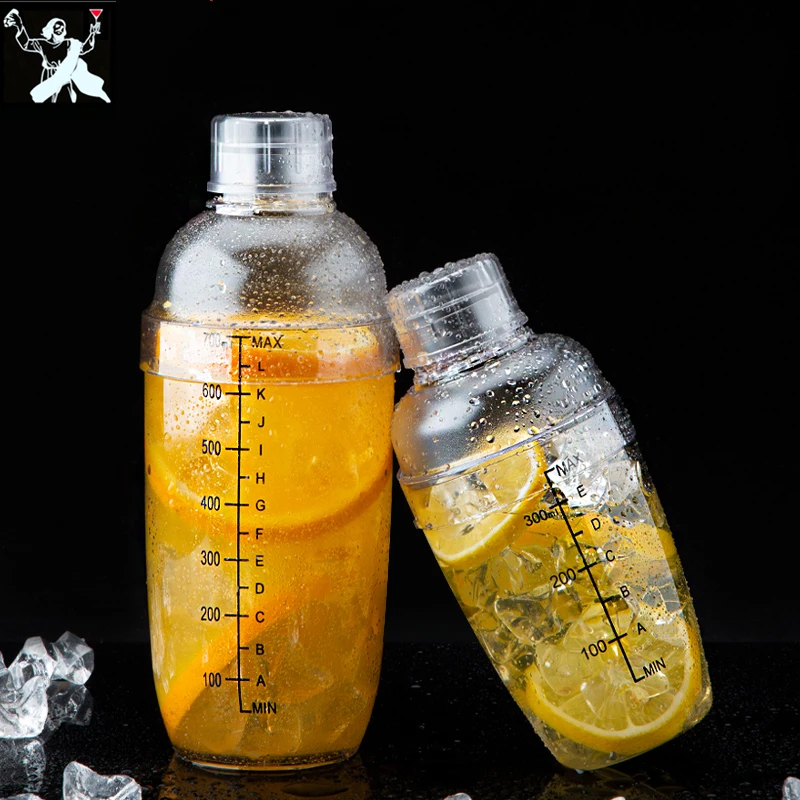 Plactic Cocktail Boston Bar Shaker Resin Shaker With Scale Anti Scalding Milk Tea Mixing Cup Transparent Good Grips PC Bar Tool
Plactic Cocktail Boston Bar Shaker Resin Shaker With Scale Anti Scalding Milk Tea Mixing Cup Transparent Good Grips PC Bar Tool