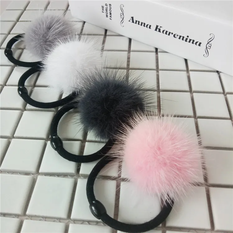 50pcs 4cm Real Mink Fur Ball With Elastic Rope Handmade Pompoms Hair Band For Kids Girls Hair Accessories
50pcs 4cm Real Mink Fur Ball With Elastic Rope Handmade Pompoms Hair Band For Kids Girls Hair Accessories