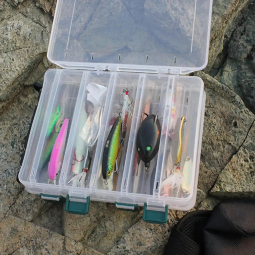20x16x4.5cm 10 Compartments Plastic Fishing Lure Bait Tackle Box Storage Case Dropshipping
20x16x4.5cm 10 Compartments Plastic Fishing Lure Bait Tackle Box Storage Case Dropshipping