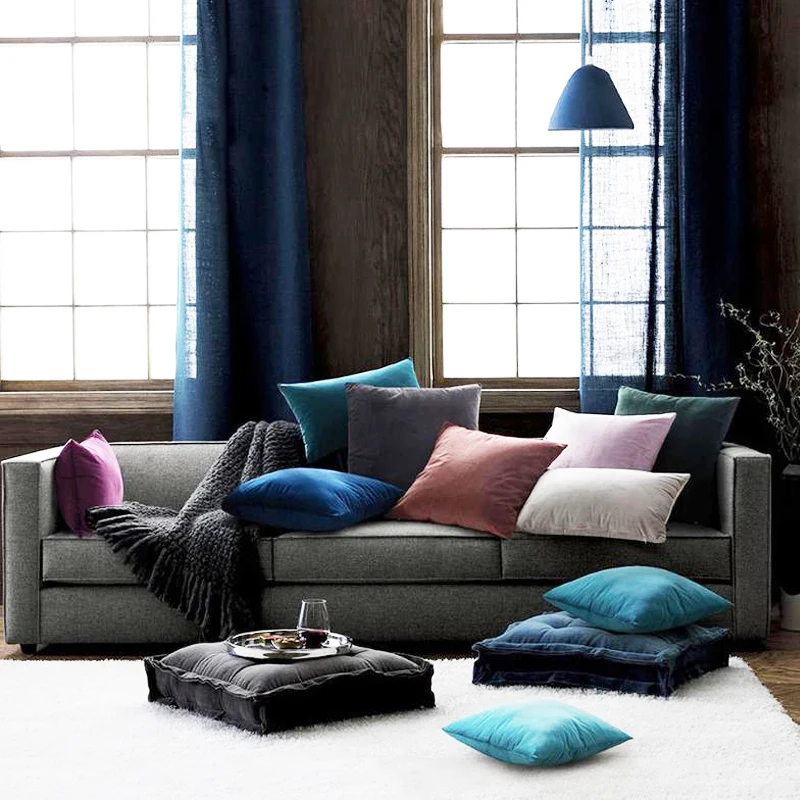 Cushion Cover Velvet Decoration Pillows For Sofa Living Room Car Housse De Coussin 45*45 Decorative Pillows Nordic Home Decor
Cushion Cover Velvet Decoration Pillows For Sofa Living Room Car Housse De Coussin 45*45 Decorative Pillows Nordic Home Decor